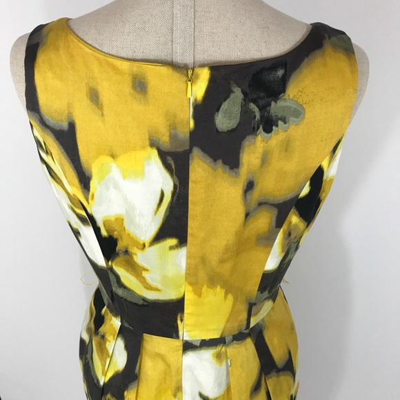 Eliza J Floral Abstract Watercolor Dress - Picture 4 of 7